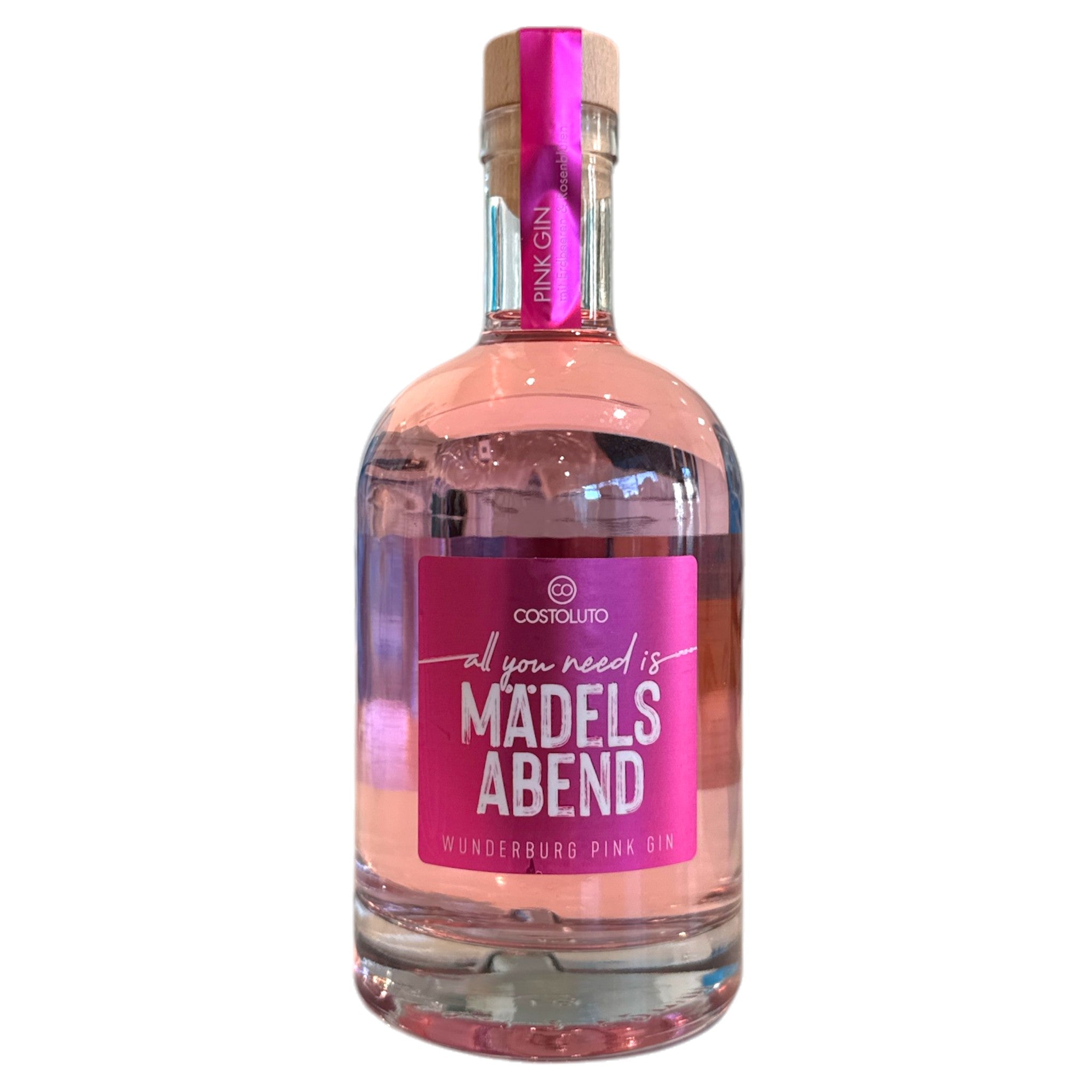 COSTOLUTO Wunderburg Pink Gin 500ml - all you need is MÄDELSABEND
