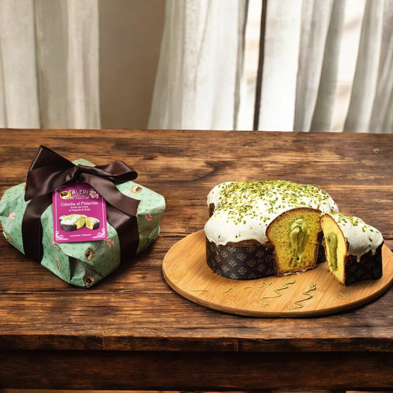 ALEDI - Colomba di Pistachios von Sizilien - typische Ostern - selectedbyjule - Gebäck