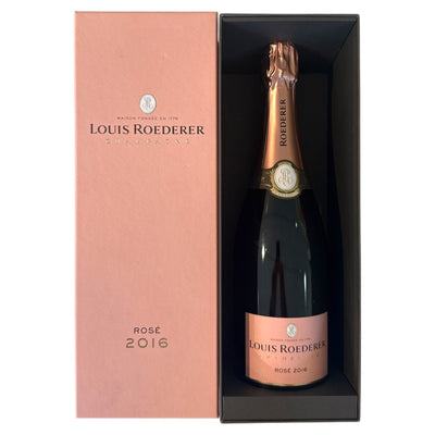 Exklusive Geschenkbox mit Louis Roederer Champagne Vintage Rosé 2016 - selectedbyjule - Wein