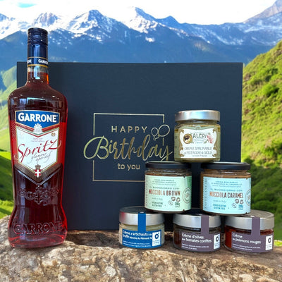 Happy Birthday Geschenkbox "Garrone Spritz" - selectedbyjule - Geschenk