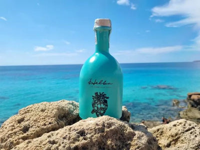 Helba London Dry Gin mit handbedruckter Geschenkverpackung - selectedbyjule - Spirituose