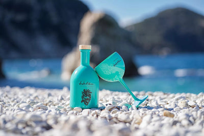 Helba London Dry Gin mit handbedruckter Geschenkverpackung - selectedbyjule - Spirituose