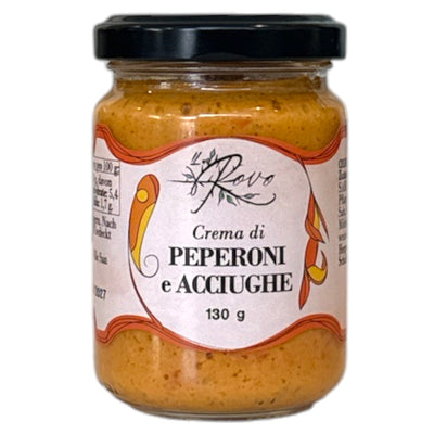 IL ROVO - Crema di PEPERONI e ACCIUGHE - selectedbyjule - Pesto