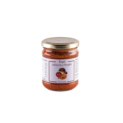 Le 2 Mele - RAGU` SALSICCIA E FUNGHI - selectedbyjule - Sosse