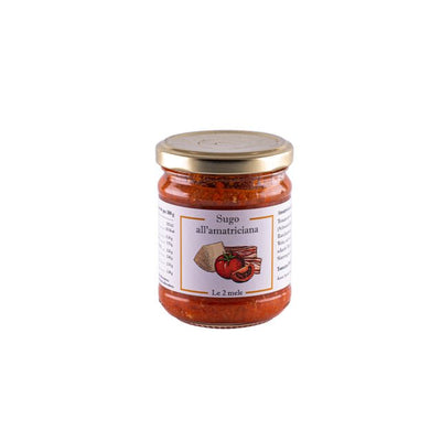 Le 2 Mele - SUGO ALL' AMATRICIANA - selectedbyjule - Sosse