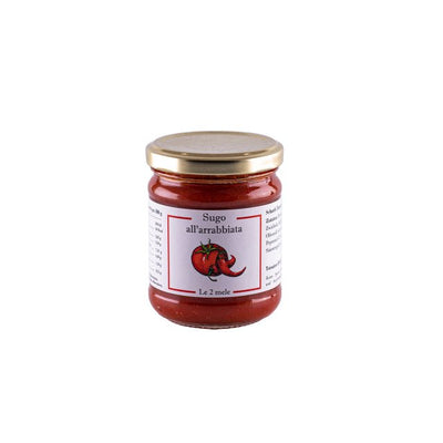 Le 2 Mele - SUGO ALL ARRABBIATA 180g - selectedbyjule - Sosse