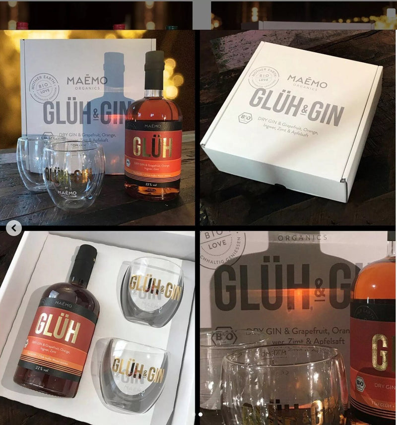 Maemo Glüh & Gin 22% Geschenkbox Limited Edition - selectedbyjule - 