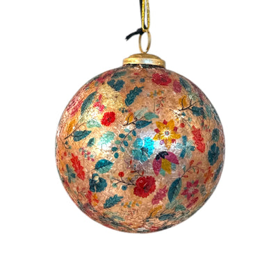 Mosaik Weihnachtskugel von ICCI Collections by Dekocandle - selectedbyjule - Glas Vase