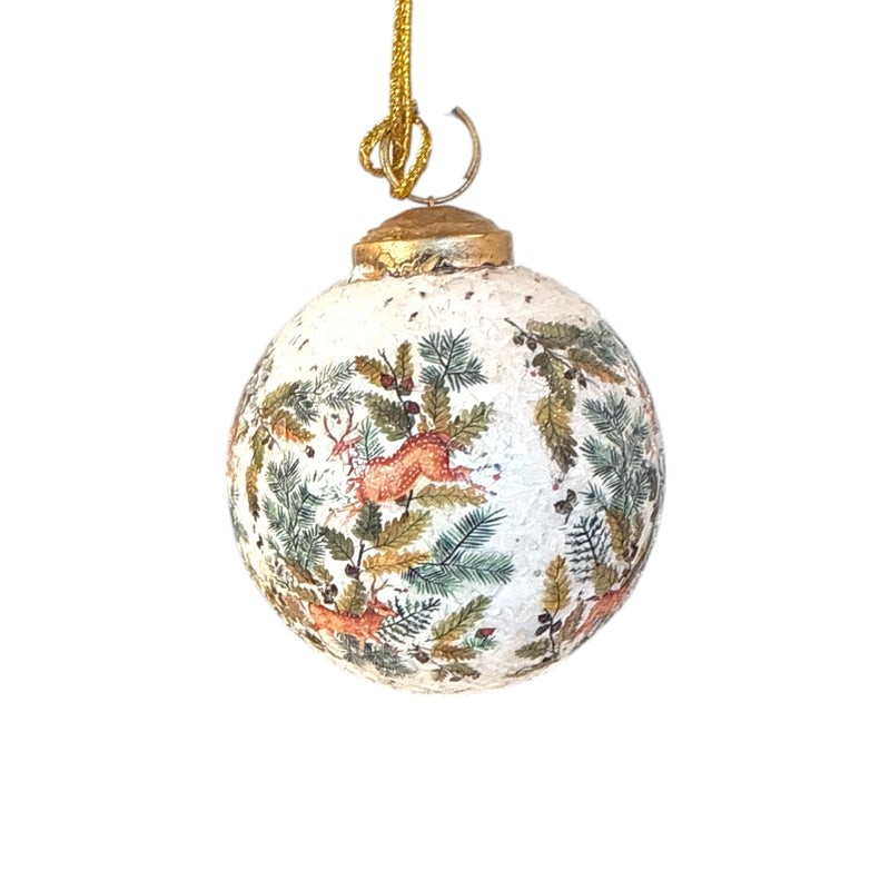 Mosaik Weihnachtskugel von ICCI Collections by Dekocandle - selectedbyjule - Glas Vase
