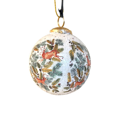 Mosaik Weihnachtskugel von ICCI Collections by Dekocandle - selectedbyjule - Glas Vase