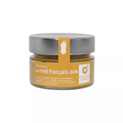 Sur le Sentier des Bergers - Französischer Honigsenf 20% - 110g - selectedbyjule - Fruchtaufstrich