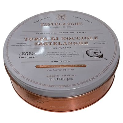 Tastelanghe - 🥮 Piemonteser Haselnuss - Kuchen in der Dose – Torta di Nocciole 350g - selectedbyjule - Haselnuss - Kuchen