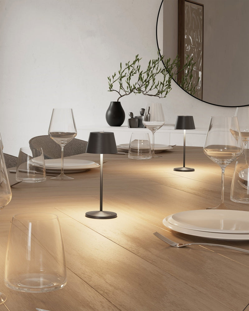 Villeroy & Boch Tischleuchte SEOUL MICRO RC, gebürstet - fernbedienbar - selectedbyjule - Tischleuchte