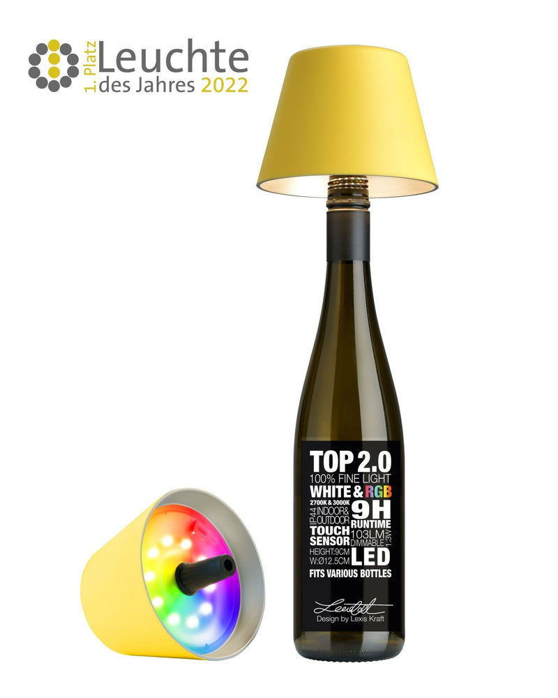 exklusive SOMPEX TOP Tischleichte für Flaschen mit verschiedenen Lichtfarben - selectedbyjule - Tischleuchte