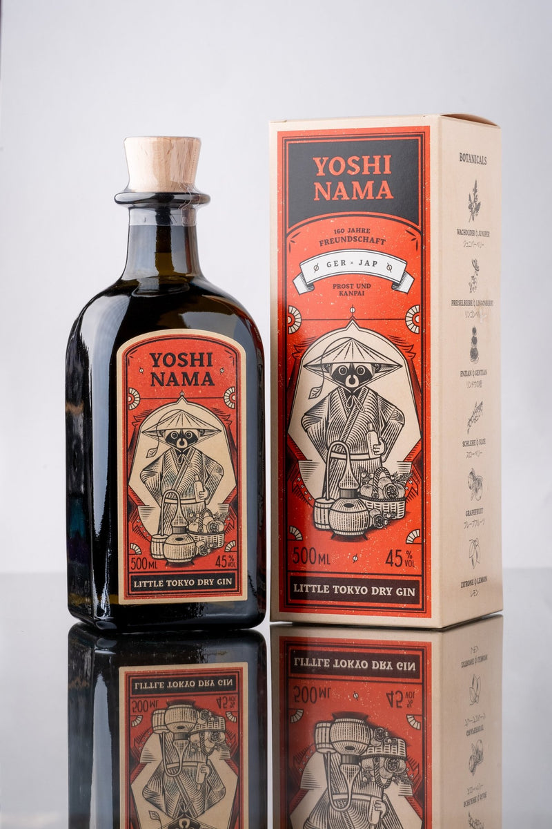 YOSHI NAMA LITTLE TOKIO DRY GIN - selectedbyjule - Spirituose